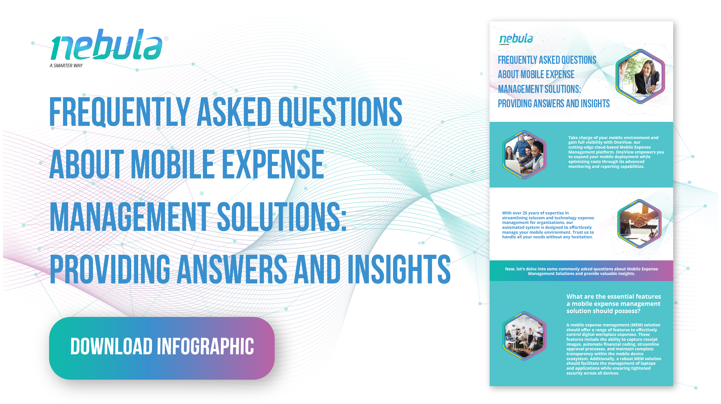 Infographic Frequently Asked Questions About Mobile Expense Management